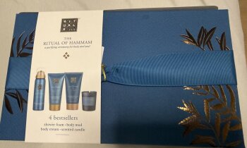 Gloednieuwe set. Rituals of Hammam.