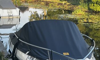 Aquamar consoleboot met 40 PK Suzuki motor en trailer