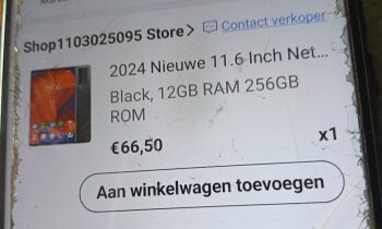 Tablet nieuw